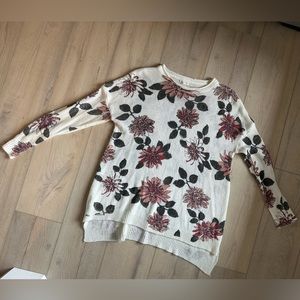 Floral Sweater